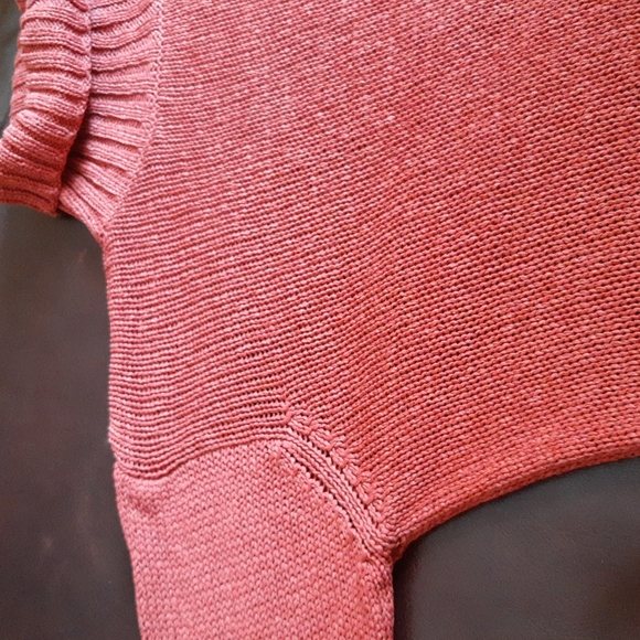 Eileen Fisher Italian Yarn Textured Knit Turtleneck Sweater - Picture 6 of 12